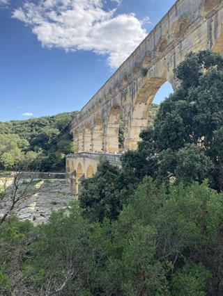 Le majestueux Pont du Gard